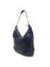 Gucci 100% Patent Leather Solid Blue Soho Navy Patent Leather Shoulder Bag One size - photo 4
