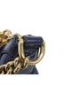 Gucci 100% Patent Leather Solid Blue Soho Navy Patent Leather Shoulder Bag One size - photo 8