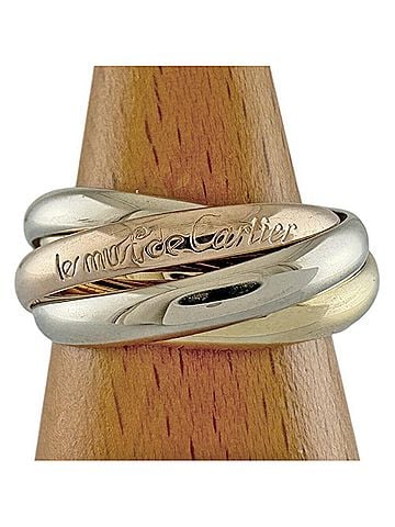 Cartier Trinity Gold Yellow Gold Ring Jewelry (view 1)