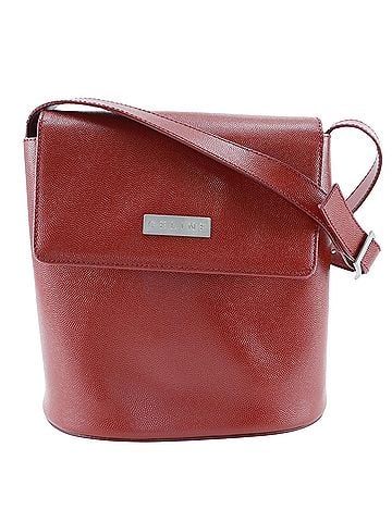 Céline Red Leather Shopper Bag (view 1)