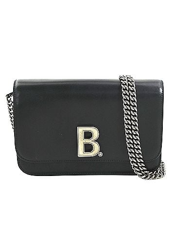 Balenciaga Black Leather Shopper Bag (view 1)
