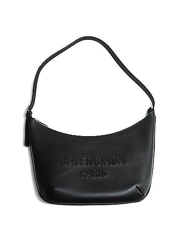 Balenciaga Mary Kate Black Leather Shoulder Bag (view 1)