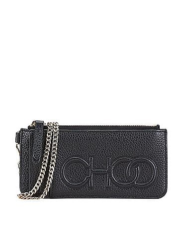 Jimmy Choo Black Leather Wallet (view 1)