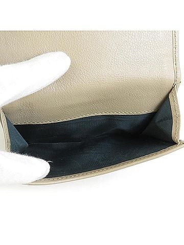 Gucci Marmont Beige Leather Wallet (view 2)