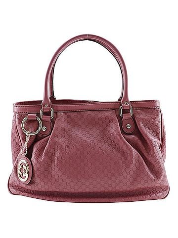 Gucci Sukey Pink Leather Tote Bag (view 1)