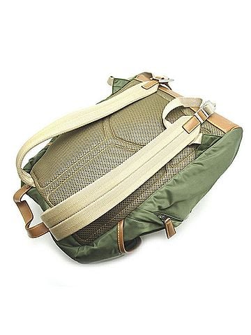 Prada Re-Nylon Khaki Synthetic Backpack Bag (view 2)