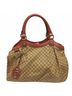 Gucci 100% Canvas Solid Tan Sukey Beige Canvas Tote Bag One size - photo 1
