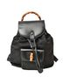 Gucci 100% Leather Solid Black Black Leather Backpack Bag One size - photo 1