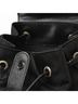 Gucci 100% Leather Solid Black Black Leather Backpack Bag One size - photo 6