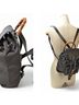 Gucci 100% Leather Solid Black Black Leather Backpack Bag One size - photo 10