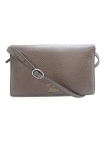 Gucci Swing Brown Leather Wallet (view 1)
