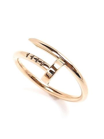 Cartier Juste Un Clou Gold Rose Gold Ring Jewelry (view 1)
