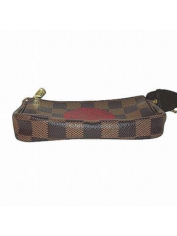 Louis Vuitton Mini Pochette Accessoires Brown Canvas Handbag (view 2)
