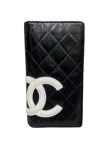 Chanel Cambon Black Leather Wallet (view 1)