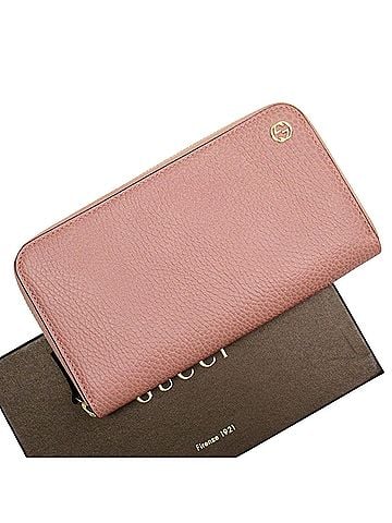 Gucci Pink Leather Wallet (view 1)