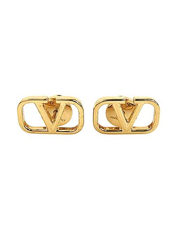 Valentino Garavani Gold Metal Earring Jewelry (view 1)