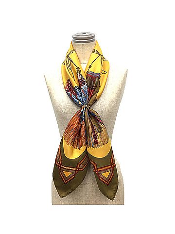 Hermès Carré 90 Multicolour Silk Scarf (view 2)