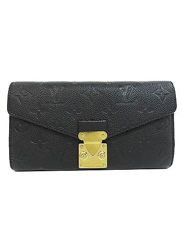 Louis Vuitton Metis Black Leather Wallet (view 1)