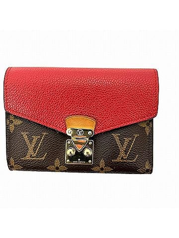 Louis Vuitton Pallas Brown Canvas Wallet (view 1)
