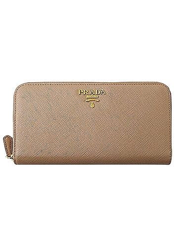 Prada Beige Leather Wallet (view 1)