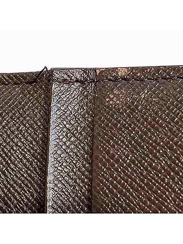 Louis Vuitton Porte Monnaie Credit Brown Canvas Wallet (view 2)