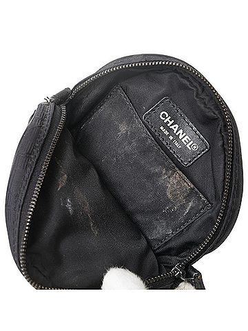 Chanel Travel Line Black Synthetic Wallet (view 2)