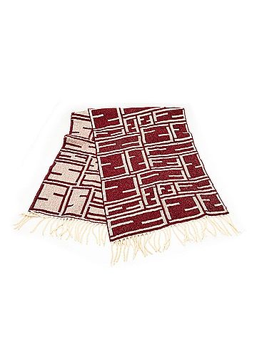 Fendi Red Wool Scarf (view 1)