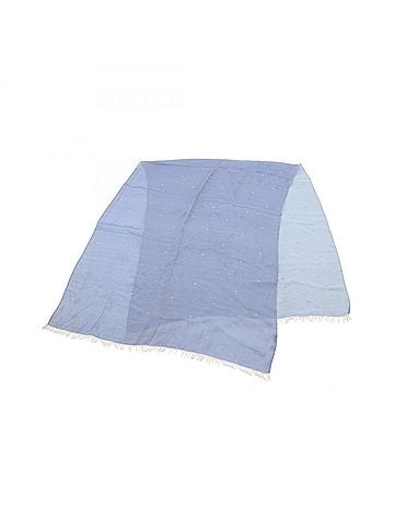 Hermès Blue Silk Scarf (view 1)