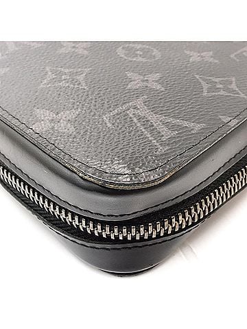 Louis Vuitton Black Canvas Wallet (view 2)
