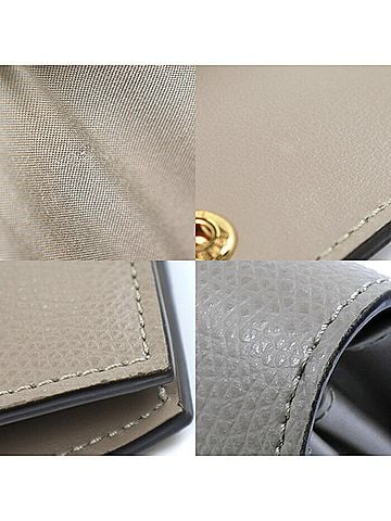 Fendi Grey Pony-Style Calfskin Wallet (view 2)