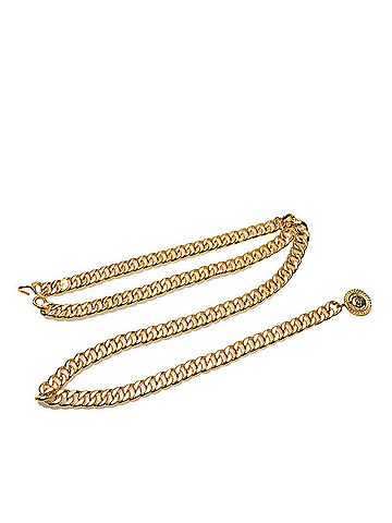 Chanel Coco Mark Gold Gold Plated Belt (view 1)