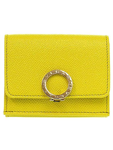 Bvlgari Yellow Leather Wallet (view 1)