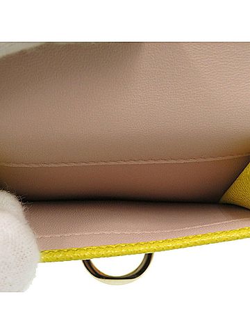 Bvlgari Yellow Leather Wallet (view 2)