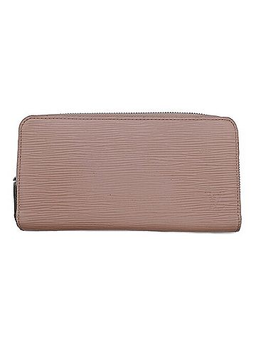 Louis Vuitton Zippy Pink Leather Wallet (view 1)