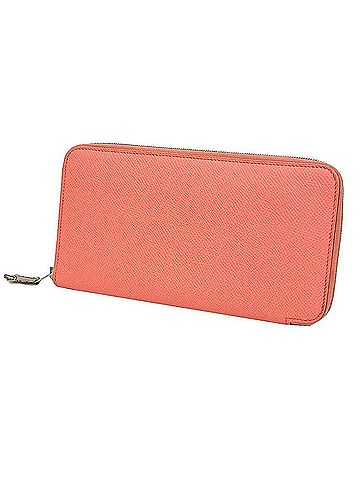 Hermès Azap Pink Leather Wallet (view 1)