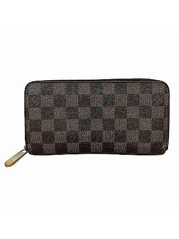 Louis Vuitton Zippy Wallet Brown Canvas Wallet (view 1)