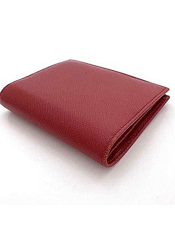 Prada Red Leather Wallet (view 2)