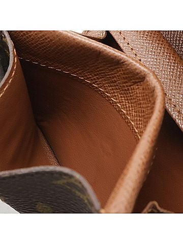 Louis Vuitton Brown Canvas Wallet (view 2)