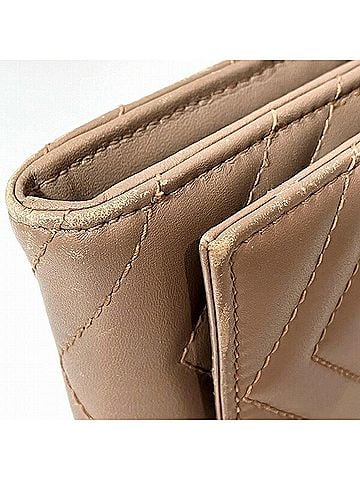 Gucci Marmont Beige Leather Wallet (view 2)