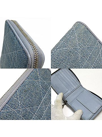 Dior Blue Denim - Jeans Wallet (view 2)