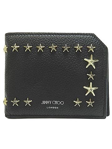 Jimmy Choo Black Leather Wallet (view 1)
