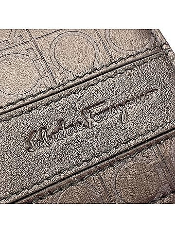 Salvatore Ferragamo Gancini Black Leather Wallet (view 2)
