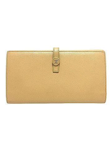 Chanel Beige Leather Wallet (view 1)