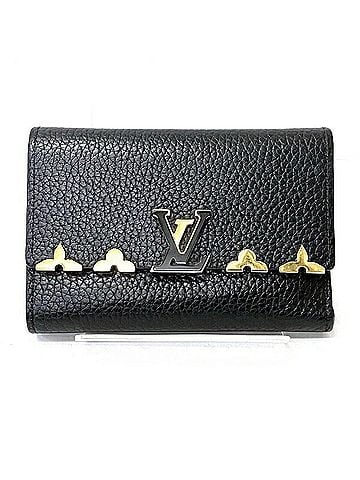 Louis Vuitton Capucines Black Leather Wallet (view 1)