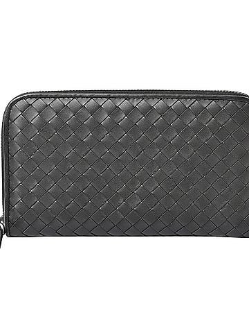 Bottega Veneta Black Leather Wallet (view 1)