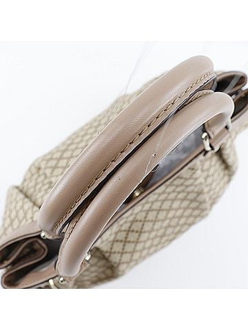 Gucci Sukey Brown Canvas Tote Bag (view 2)