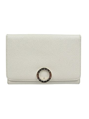 Bvlgari Bvlgari Bvlgari White Leather Wallet (view 1)