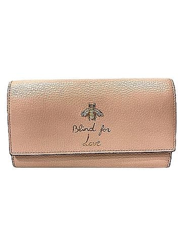 Gucci Pink Leather Wallet (view 1)
