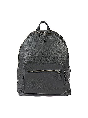Coach Black Leather Backpack Bag (view 1)