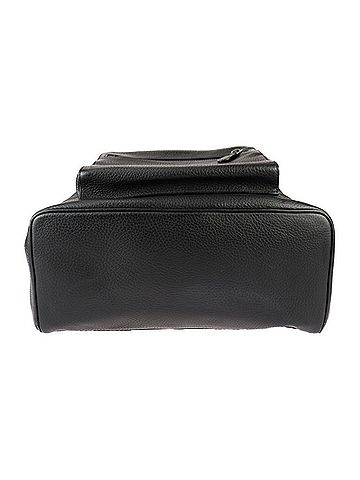 Coach Black Leather Backpack Bag (view 2)